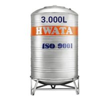 Bồn nước inox Hwata 3000 lít đứng - HWA-BD3000