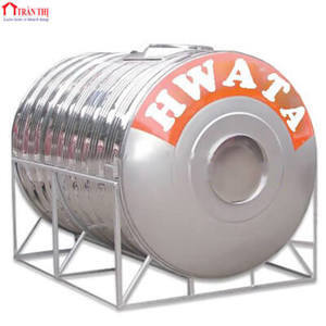 Bồn nước inox Hwata 30000L ngang