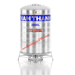 Bồn nước inox Nam Thành 2000 lít đứng