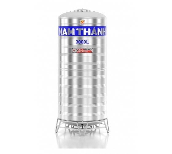 Bồn nước Inox Nam Thành 3000L  Đứng