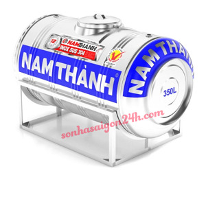Bồn nước Inox Nam Thành 350L ngang