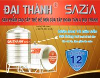 Bồn nước inox ngang SZ 3000 Đại Thành Sazia
