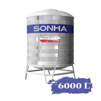 Bồn nước INOX SƠN HÀ 6000L Đứng