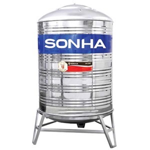 Bồn nước inox Sơn Hà Apha đứng SHD1200 (Φ980)