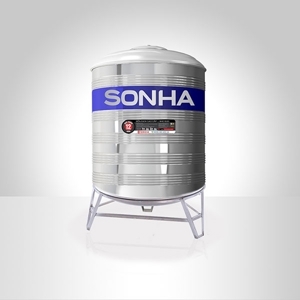 Bồn nước Inox Sơn Hà đứng - 500 lít  , Φ 720