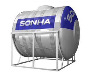 Bồn nước inox Sơn Hà F1140 ngang - 2000L