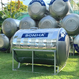 Bồn nước Inox Sơn Hà - 1000 lít , Ngang , Φ940