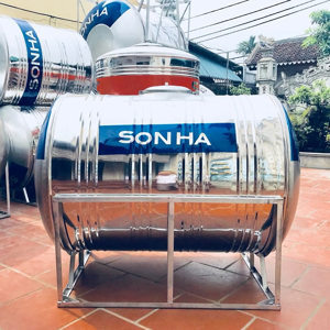 Bồn nước Inox Sơn Hà - 1000 lít , Ngang , Φ940