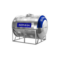 Bồn Nước Inox Sơn Hà Ngang 1200L (Φ980)