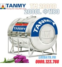 Bồn Nước Inox Tân Mỹ 2000L Ngang TM 2000N F1180