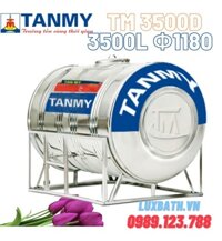 Bồn Nước Inox Tân Mỹ 3500L Ngang TM 3500N F1180