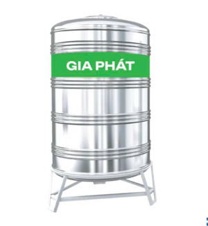 Bồn nước inox Toàn Mỹ 5000 lít đứng