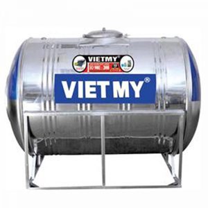 Bồn nước inox Việt Mỹ 5000L ngang