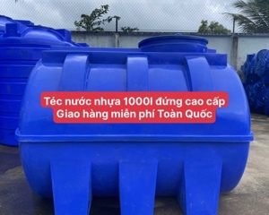 Bồn nước nnhựa ngang Đại Thành - 1000 Lít