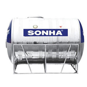 Bồn nước ngang Sơn Hà SH 1350L - 1350 lít , đường kính 1050 , Inox