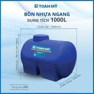 Bồn Nước Ngang Toàn Mỹ 1000 lít