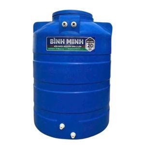 Bồn nước nhựa Bình Minh 2000 lít đứng cao