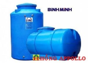 Bồn nước nhựa Bình Minh 300 lít ngang