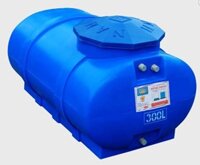 Bồn nước nhựa Bình Minh 300 Lít nằm