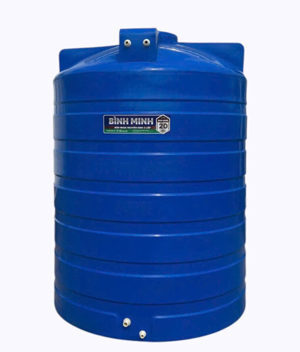 Bồn nước nhựa Bình Minh 3000 lít đứng thấp