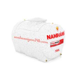 Bồn nước nhựa cao cấp Nam Thành 700L lít ngang