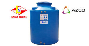 Bồn nước nhựa Long Nhiên 200 lít đứng