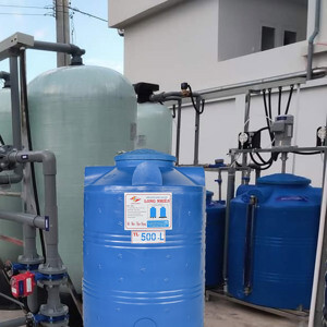 Bồn nước nhựa Long Nhiên 500 lít đứng