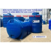 Bồn nước nhựa 2000l-3000l-4000l-5000l đứng Nam Thành cao cấp