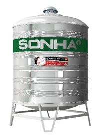 Bồn nước Sơn Hà 2500L SHDi2500F1140 đứng