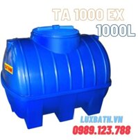 Bồn nước Tân Á 1000L ngang nhựa TA 1000EX N