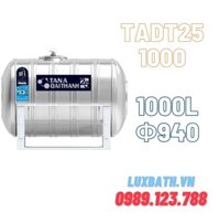 Bồn nước Tân Á Đại Thành 25 1000L Ngang Inox SUS304 TA25 1000N