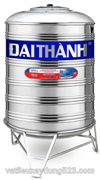 Bồn nước inox Đại Thành  1.200L đứng