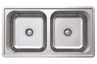 Bồn rửa bát inox Hafele HS20-SSN2R90M (567.20.493)