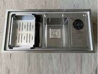 Bồn rửa chén 2 ngăn inox 304 K9045L