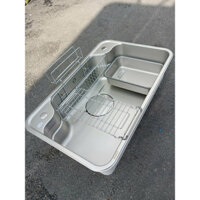 Bồn rửa chén bát Inox đơn 1 ngăn lớn 7548 Korea cao cấp giá rẻ tại Tphcm