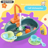 Bồn Rửa Chén Đồ Chơi Chậu Rửa Có Nước Chạy Nhà Chơi Bồn Rửa Nhà Bếp Vai Trò Chơi Đồ Chơi Cho Bé Trai Bé Gái