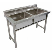 BỒN RỬA CHÉN ĐÔI INOX 304 LIGHTCOOL BR-2H | ✅mua ở đây giá rẻ lắm nè