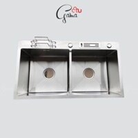 BỒN RỬA CHÉN ĐÚC INOX 201 GAMA GMCR003