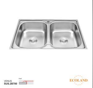 Bồn rửa chén Ecoland Venus SUS.2B780