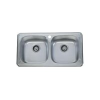 Bồn rửa chén inox 2 ngăn Sand Finish MOEN MCL314