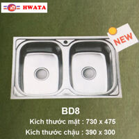 Bồn Rửa Chén Inox 304 Hwata BD8