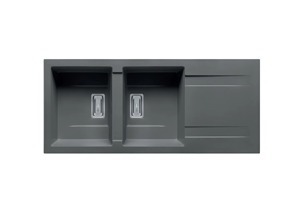 Bồn rửa chén Pyramis Kartesio 2B 1D