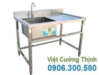 Bồn Rửa Inox Đơn Cánh Phải CR-04