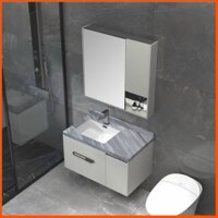 Bồn Rửa Mặt Có Tủ 225 – Inox Lõi Nhôm Tổ Ong, Bền Đẹp Chống Thấm