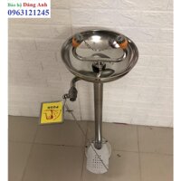 Bồn Rửa Mắt Inox 304 - có chân đạp