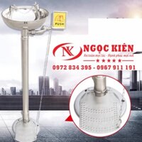 BỒN RỬA MẮT KHẨN CẤP LOẠI ĐỨNG CÓ CHÂN ĐẠP-INOX304