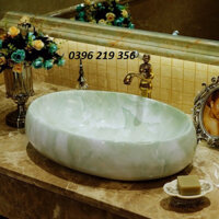 Bồn rửa mặt màu xanh ngọc bích, chậu lavabo đẹp