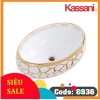 BỒN RỬA TAY, CHẬU LAVABO ĐẶT BÀN CAO CẤP KASSANI KS-8836