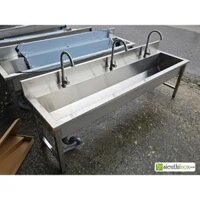 Bồn rửa tay inox dùng cho trường mầm non, tiểu học