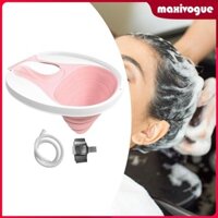 Bồn Rửa Tóc Nhẹ Có Ống Thoát Nước Bát Dầu Gội Di Động Rửa Tóc Cho Người Khuyết Tật Người Lớn Người Cao Tuổi